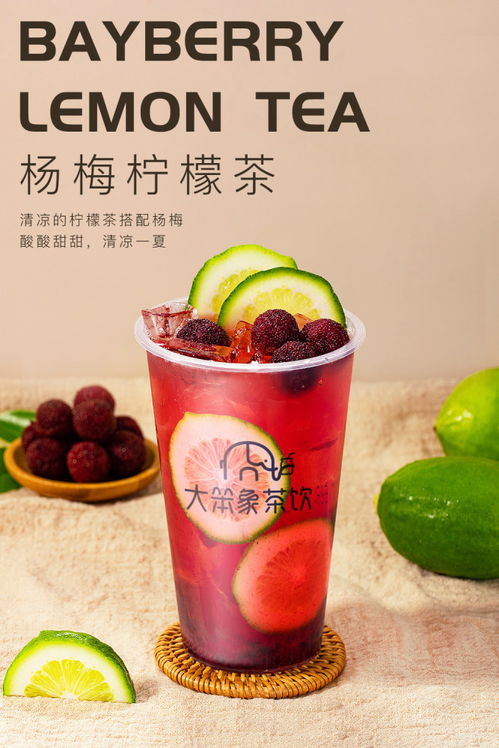 飲品配方 楊梅檸檬茶 大笨象茶飲免費(fèi)奶茶培訓(xùn) 飲品配方教程